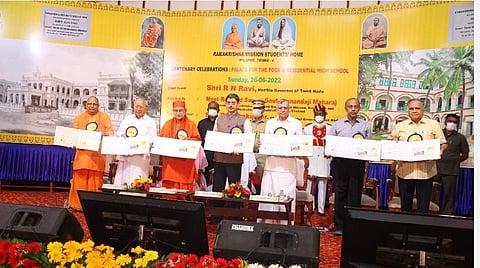 'சனாதனமும் மதமும் வேறு வேறு' - ஆளுநர் ஆர்.என்.ரவி பேச்சு