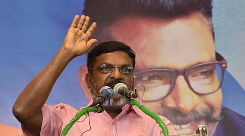 குடியரசுத் தலைவர் தேர்தல் | “இரண்டு தத்துவங்கள், கோட்பாடுகளுக்கு இடையில் நடக்கின்ற போட்டி” - திருமாவளவன்