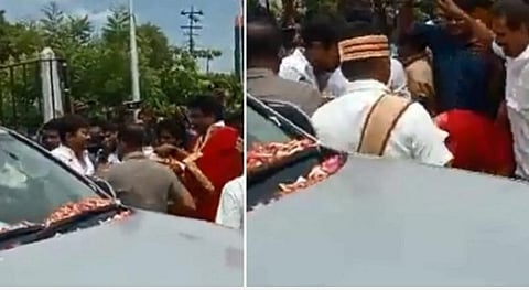 “மேயர் அங்கியுடன் உதயநிதியின் காலில் விழுவதுதான் திராவிட மாடலா?” - ஆர்.பி.உதயகுமார் சாடல்