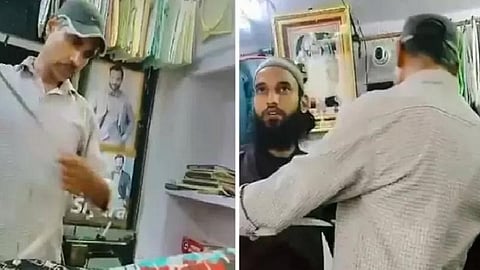 கொலையான தையல்காரர் கன்னையா லால் (இடது); கைதான ரியாஸ் அத்தாரி (வலது)