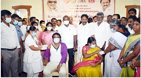 31-வது கரோனா தடுப்பூசி முகாம்: 17 லட்சம் பேர் தடுப்பூசி செலுத்திக் கொண்டனர் 