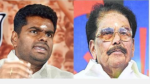 'பெண்ணை அடித்த அமைச்சர் கேகேஎஸ்எஸ்ஆர் பதவி விலக வேண்டும்' - அண்ணாமலை கெடு
