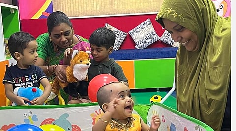 பெண் பணியாளர்களின் குழந்தைகளை பராமரிக்க அலுவகத்தில் தனி அறை - சிஎம்டிஏ புதிய முயற்சி 