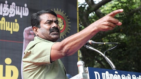 குமரி கடற்கரை பகுதியை மத்திய அரசிற்கு தாரை வார்ப்பதா? - சீமான கண்டனம்