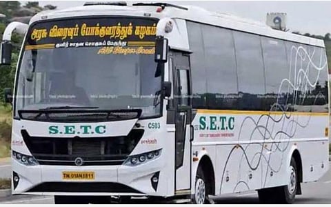 விரைவு பேருந்துகளில் கூரியர், சரக்கு போக்குவரத்து: ஆக.3 முதல் தொடங்க பணி தீவிரம்
