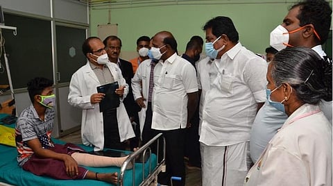 'நம்மை காப்போம் - 48' திட்ட செயல்பாடு; மதுரை அரசு மருத்துவமனை முதலிடம்: அமைச்சர் மா.சுப்பிரமணியன் பாராட்டு