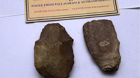வெம்பக்கோட்டை அகழாய்வில் கற்கால கருவிகள் கண்டெடுப்பு