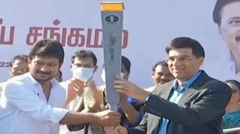சென்னையில் செஸ் ஒலிம்பியாட் ஜோதி ஓட்டம்