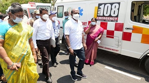 30 ஆம்புலன்ஸ், 1000 மருத்துவப் பணியாளர்கள்: மருத்துவத் துறை கட்டுப்பாட்டில் செஸ் ஒலிம்பியாட்