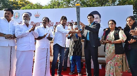 சென்னை வந்தடைந்தது செஸ் ஒலிம்பியாட் ஜோதி