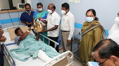 நம்மை காக்கும் 48 திட்டத்தில் 1 லட்சம் பேருக்கு ரூ.90.19 கோடி செலவில் சிகிச்சை: அமைச்சர் மா.சுப்பிரமணியன் தகவல்