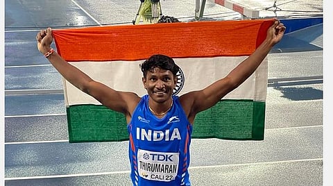 U20 உலக தடகள சாம்பியன்ஷிப் | மும்முறை தாண்டுதலில் வெள்ளி வென்ற தமிழக வீரர்: முதல்வர் வாழ்த்து 