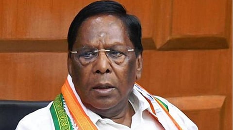 முன்னாள் முதல்வர் நாராயணசாமி : கோப்புப் படம்