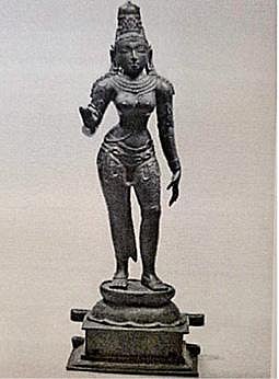 சோழர்கால பார்வதி சிலை