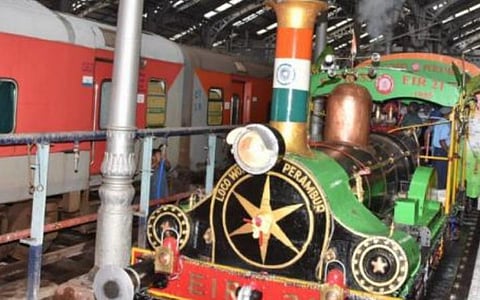எழும்பூரில் இருந்து கோடம்பாக்கத்துக்கு பாரம்பரிய நீராவி ரயில் இன்ஜின்: ஆக.15-ல் இயக்கம்