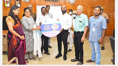 ராமநாதபுரம் மாவட்ட ஆ.ட்சியர் அலுவலகத்தில் நடைபெற்ற அன்றாட வாழ்வில் அறிவியல் நாடக அறிமுக நிகழ்ச்சி