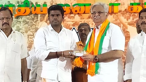 “பெரிய நிறுவனங்களிடம் வசூல் வேட்டை நடத்தவே மின் கட்டண கருத்துக் கேட்பு கூட்டம்” - அண்ணாமலை குற்றச்சாட்டு