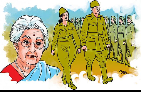மகத்தான மருத்துவர்கள்-7: தாய் மூலமாக தாய்நாட்டுப் பற்று கொண்ட கேப்டன் லக்ஷ்மி
