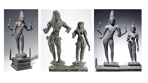 கள்ளக்குறிச்சி சிவன் கோயிலில் இருந்து திருடுபோன சோழர்கால பஞ்சலோக சிலைகள்.