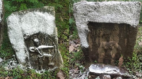 திருப்பத்தூர் மாவட்டம், ஜவ்வாதுமலை அருகே பல்லவர் காலத்தைச் சேர்ந்த நடுகற்கள் கண்டெடுக்கப்பட்டது.