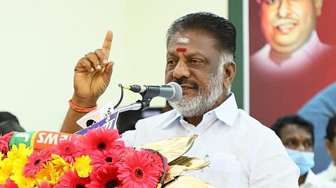 ஓ.பன்னீர்செல்வம் | கோப்புப்படம்