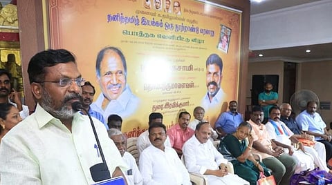 விசிக தலைவர் திருமாவளவன்