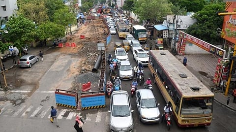 மெட்ரோ ரயில் பணி: பூந்தமல்லியில் போக்குவரத்து மாற்றம் மேலும் 6 மாதங்களுக்கு நீட்டிப்பு