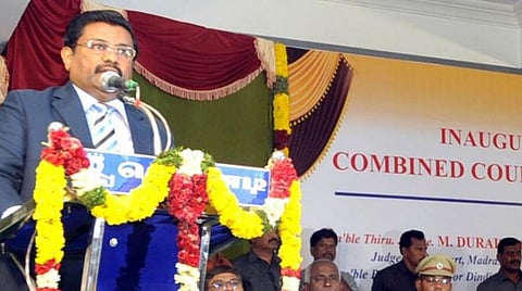 சென்னை உயர் நீதிமன்ற பொறுப்பு தலைமை நீதிபதி எம்.துரைசாமி | கோப்புப்படம்