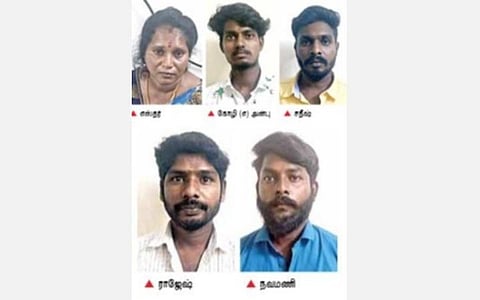 திமுக கவுன்சிலர் கொலையில் பெண் உட்பட 5 பேர் சரண்