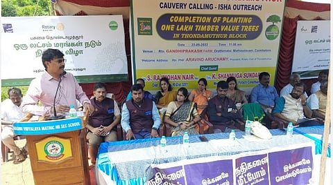 “தேசத்திற்கே வழிகாட்டியாக திகழ்கிறது காவேரி கூக்குரல் இயக்கம்” - பொள்ளாச்சி எம்.பி