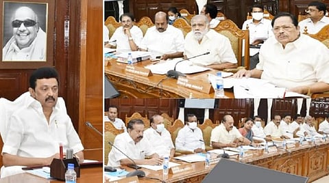 தமிழக அமைச்சரவைக் கூட்டம்