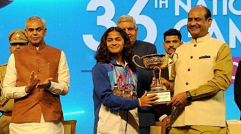 தேசிய விளையாட்டில் 74 பதக்கங்களுடன் தமிழகத்துக்கு 5-வது இடம்