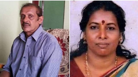கைது செய்யப்பட்ட பகவல் சிங், இவரது மனைவி லைலா