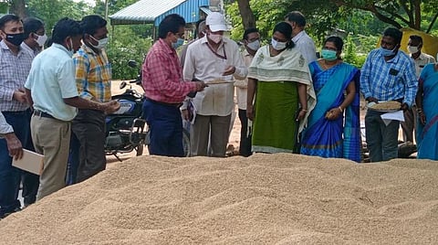 நெல் ஈரப்பதம் குறித்த ஆய்வு: மத்திய குழு இன்று தமிழகம் வருகை