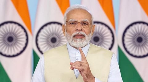தாய்மொழியில் சட்டப் படிப்பை கற்பிக்க வேண்டும் - சட்ட அமைச்சர்கள் மாநாட்டில் பிரதமர் மோடி வலியுறுத்தல்