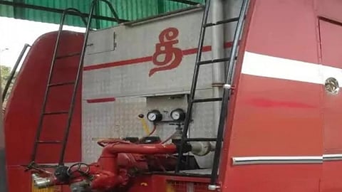 அண்ணா சாலை மின் நிலையத்தில் தீ விபத்து