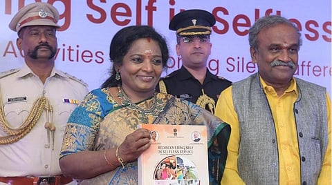 தெலங்கானா ஆளுநர் தமிழிசை சவுந்தரராஜன்