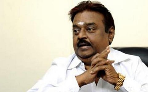 பல்கலை. துணைவேந்தர் பதவி விற்பனை? - குற்றச்சாட்டை ஆளுநர் நிரூபிக்க வேண்டும்: விஜயகாந்த் வலியுறுத்தல்