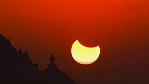 பகுதிநேர சூரிய கிரகணம்