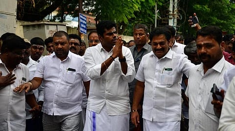 கோவையில் பாஜக மாநிலத் தலைவர் அண்ணாமலை