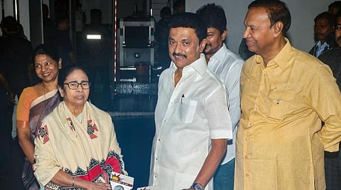 முதல்வர் ஸ்டாலினுடன் மம்தா சந்திப்பு - அரசியல் பேசவில்லை என விளக்கம்