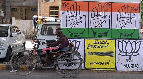 மும்முனைப் போட்டிக்குத் தயாராகும் குஜராத் தேர்தல் களம் எப்படி இருக்கிறது? - முதற்கட்ட பார்வை