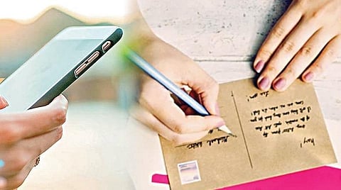 கடிதாசியா! கைபேசியா?
