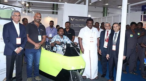சென்னை வர்த்தக மையத்தில் வாகனத் துறை கண்காட்சி
