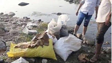 ராஜஸ்தான் ஆற்றில் 185 கிலோ வெடிபொருள் மீட்பு