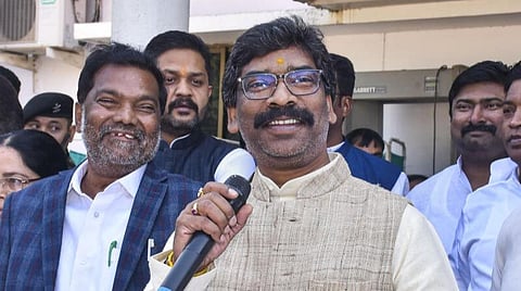 ஜார்கண்ட் முதல்வர் ஹேமந்த் சோரன்
