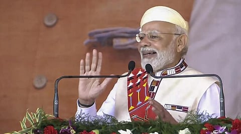 விழாவில் பிரதமர் நரேந்திர மோடி