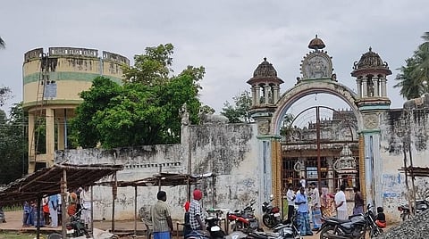 சிலைகள் திருடப்பட்ட கோயில்