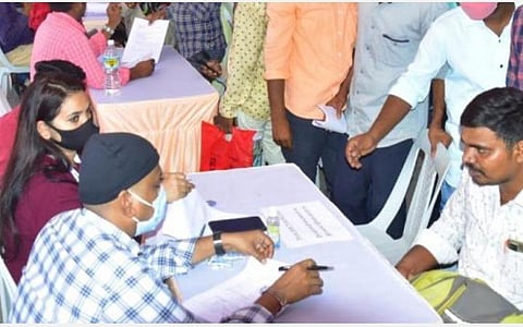 தேசிய சிறுதொழில் கழகம் நடத்தும் வேலைவாய்ப்பு முகாம்