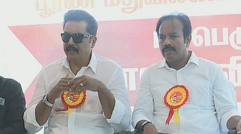 பேட்டி அளித்த சரத்குமார்
